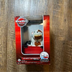 WoW Wee Robotics Chatterbot Cat/Dog Animated Desktop Stand Alone Speaker Age 12+
